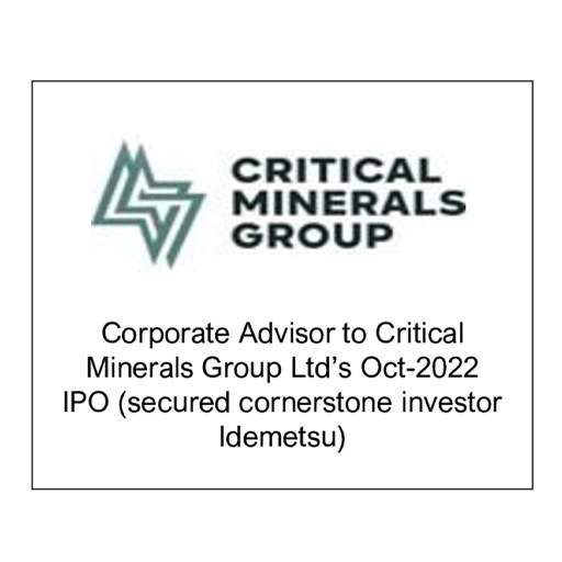 Critical Minerales Group Melbourne