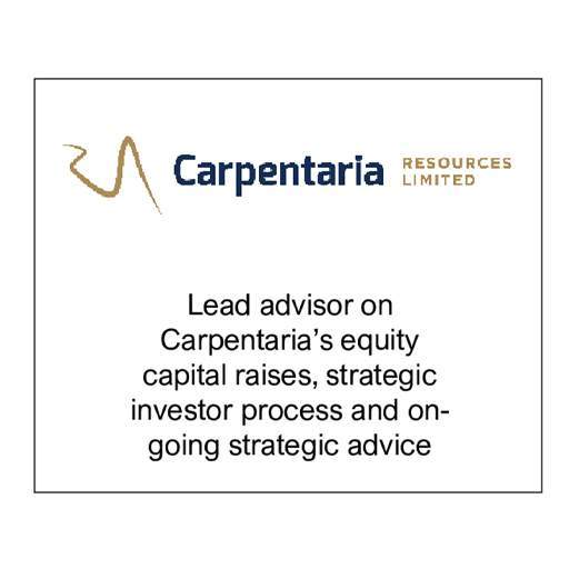 Carpentaria Resources Limited Melbourne 